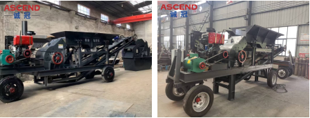 mobile hammer crusher from China Ascend